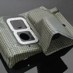Set, Box Carburetor and Duct Air Intake. Honda RS250 1995, Special Kevlar