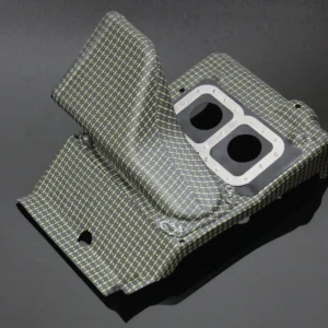 Set, Box Carburetor and Duct Air Intake. Honda RS250 1995, Special Kevlar