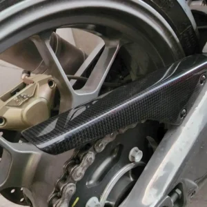 Chain Guard, (Short type) Carbon, 1996-2012 Aprilia RS-125