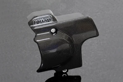 Sprocket Cover, Carbon, Monkey 125 (5 speed engine)