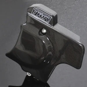 Sprocket Cover, Carbon, Monkey 125 (5 speed engine)