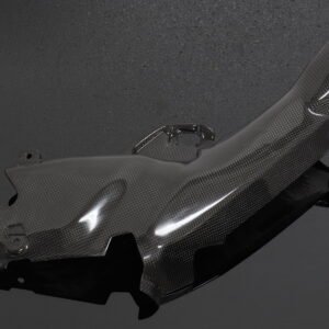 Exhaust Heat Shield, Carbon, 2007-8 Yamaha R1