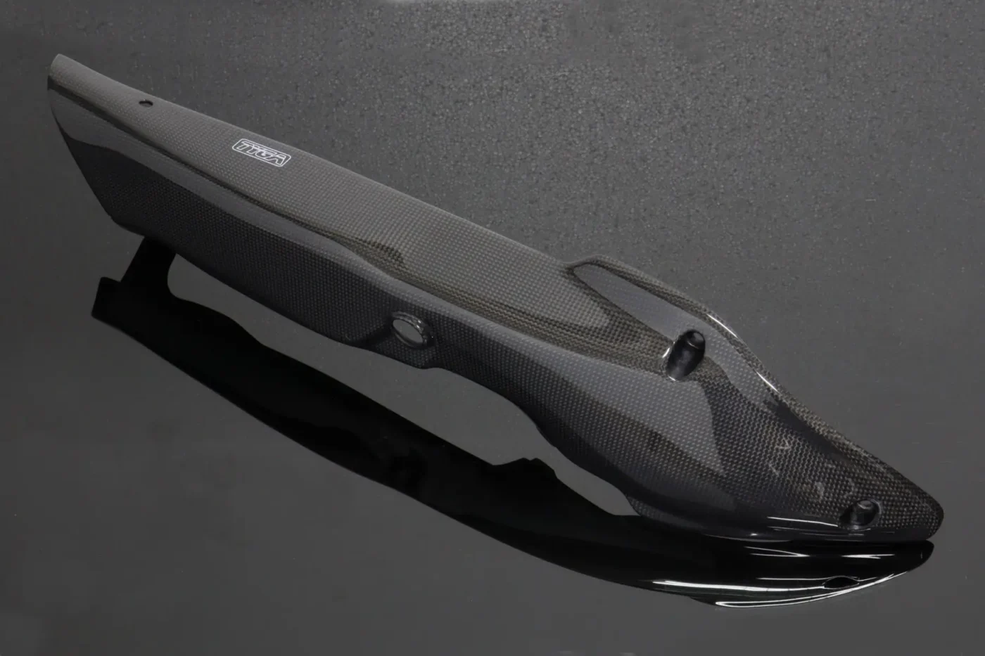 Air Duct, Carbon, Gloss, Left, CBR250RR MC22