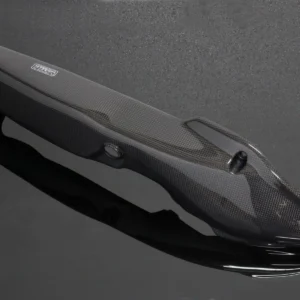 Air Duct, Carbon, Gloss, Left, CBR250RR MC22
