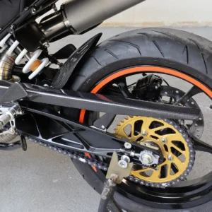 Chain Guard, Carbon, Assy, KTM RC125/200/390