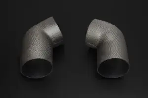 Air Duct, Pair, Carbon, Satin, Fuel Tank, Race, Honda RC45