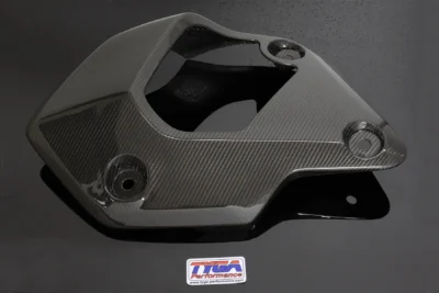 Shroud Cover, Carbon, Left, Grom 125