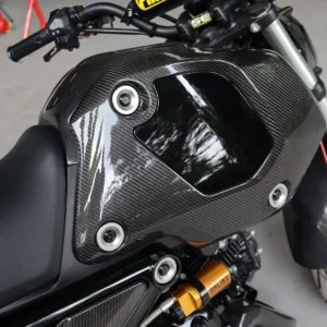 Shroud Cover, Carbon, Right, Grom 125