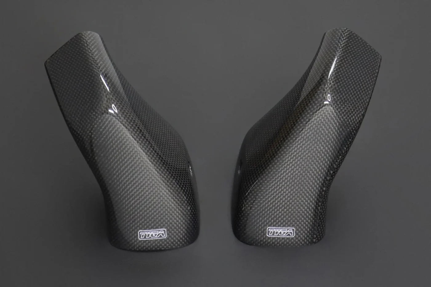Air Ducts, Carbon, Pair, Gloss, Honda RC45