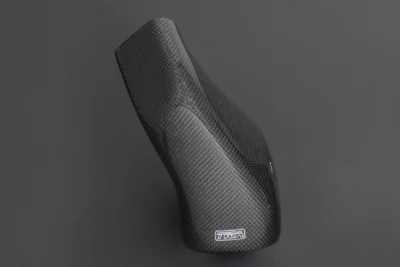 Air Duct, Carbon, Left, Gloss, Honda RVF750R RC45