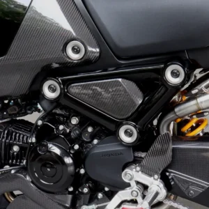 Cover, Side, Carbon, Left, Grom 125