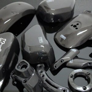 Sprocket Cover, Carbon, Monkey 125 (4 speed engine)