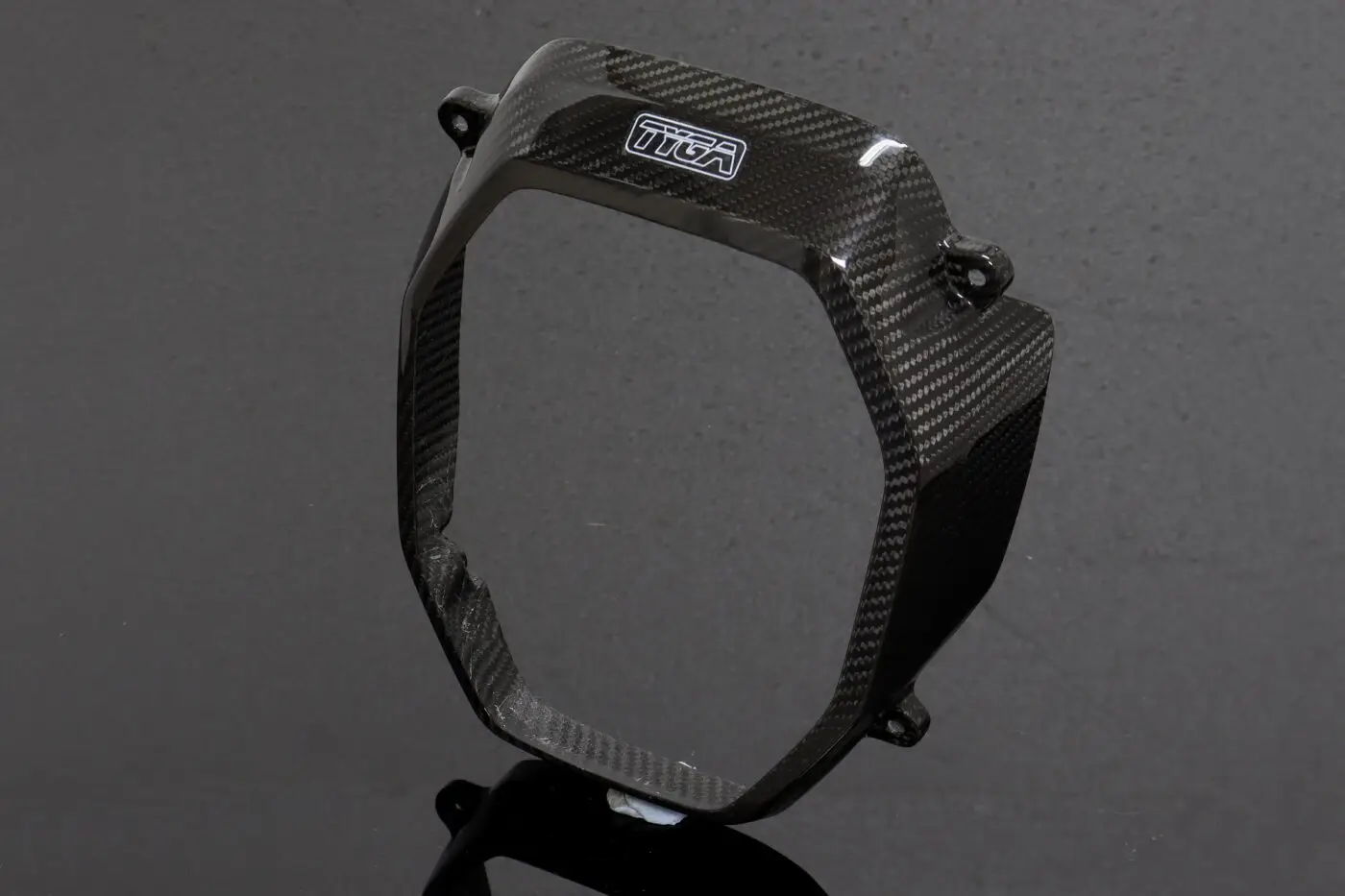 Headlight Cover, Front, Carbon, Grom 125
