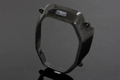 Headlight Cover, Front, Carbon, Grom 125