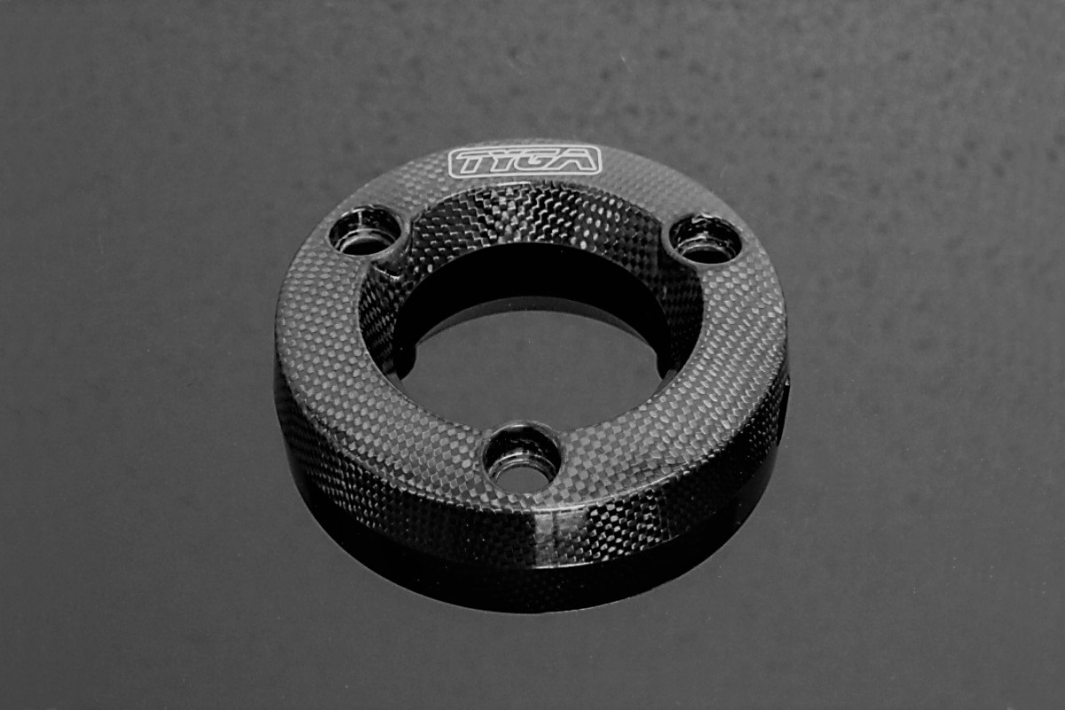 Engine Cover, Right, Carbon, (4 speed engine) Monkey 125 2018-2021