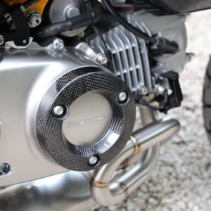 Engine Cover, Right, Carbon, (4 speed engine) Monkey 125 2018-2021