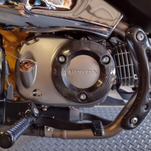 Engine Cover, Right, Carbon, (4 speed engine) Monkey 125 2018-2021