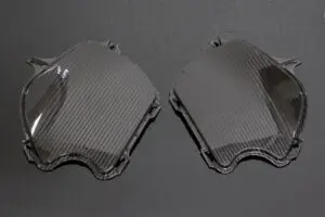 Shroud Insert, Carbon, Pair, Grom 125