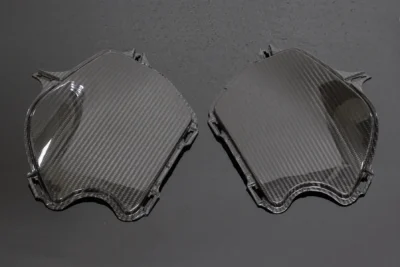Shroud Insert, Carbon, Pair, Grom 125
