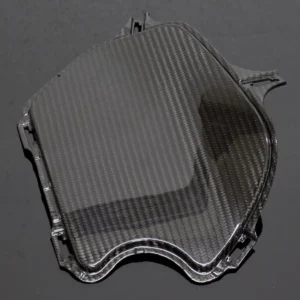 Shroud Insert, Carbon, Left, Grom 125