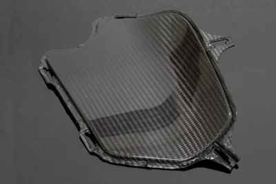 Shroud Insert, Carbon, Right, Grom 125