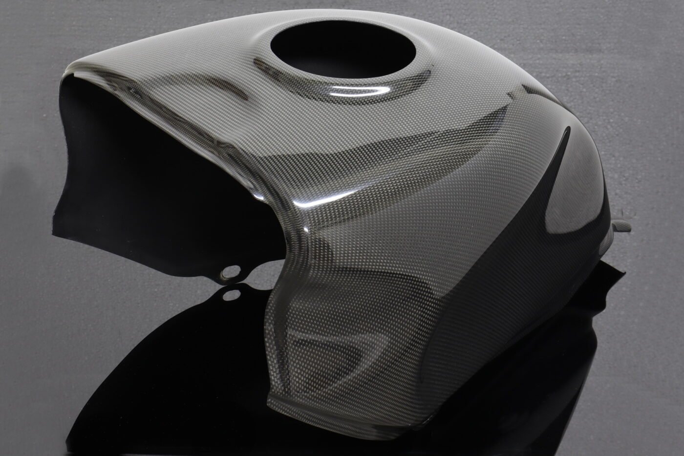 Tank Cover Rear Stock, Carbon, NC35
