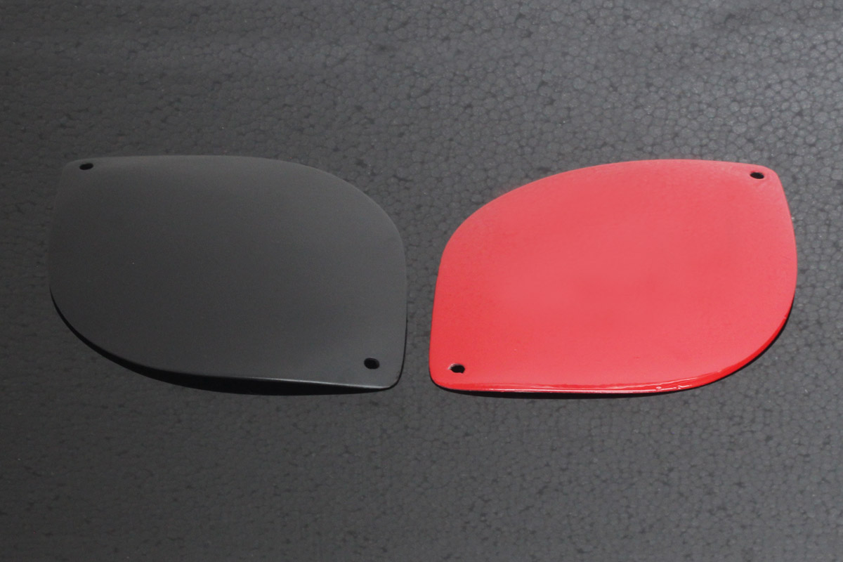 Cover, (Paint), Pair, Headlight, Upper Cowling, End