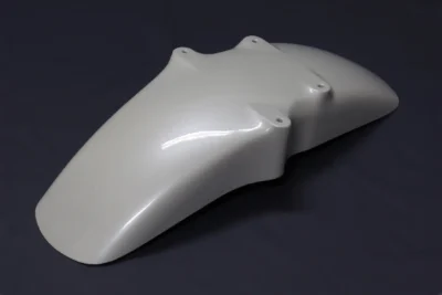 Front Fender, GRP, NC30, Stock Shape, Painted RC30 Crystal White (NH-193P)