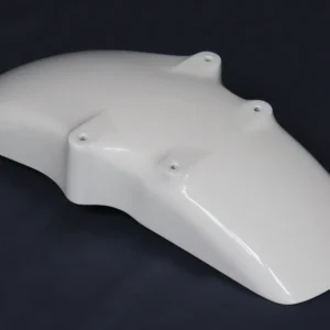 Front Fender, GRP, NC23,NC29, NC30, Stock Shape, Painted Ross White, (NH-196)