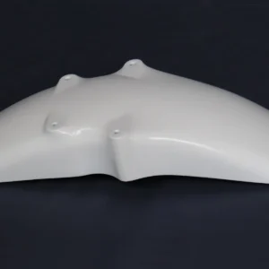 Front Fender, GRP, NC23,NC29, NC30, Stock Shape, Painted Ross White, (NH-196)