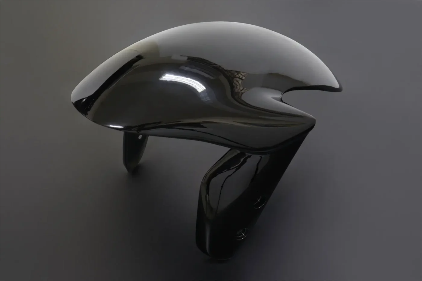 Front Fender, GRP, Hugger Type, Monkey 125, MSX125/Grom (BLACK)