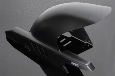 Rear Hugger/Chain Guard, GRP, Black, VJ21 RGV250