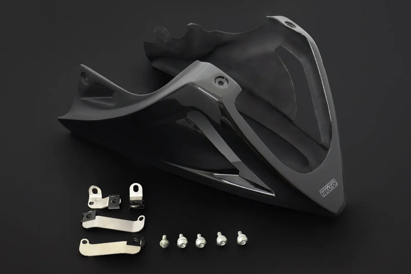 Under Cowl, Belly Exhaust Type, (GRP), BLACK, MSX125