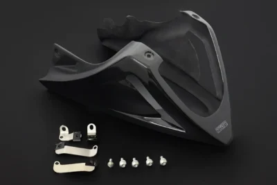 Under Cowl, Belly Exhaust Type, (GRP), BLACK, MSX125