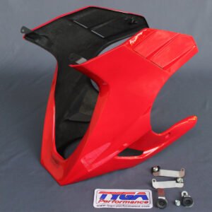Lower Cowling, GRP, Red, MSX125SF Grom, 2nd Gen 2016-2021