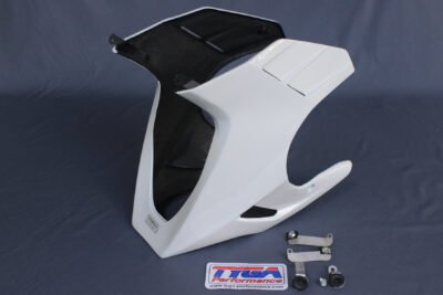 Lower Cowling, GRP, White, MSX125SF Grom, 2nd Gen 2016-2021