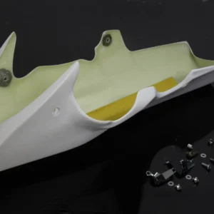 Belly Pan, Race/Street, GRP, Unpainted, WSS300 Style Belly Pan, KTM  250/390 Duke