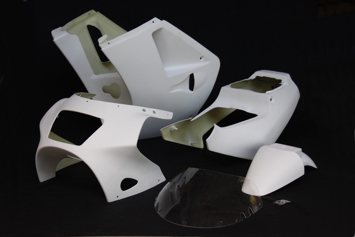 Kit, Fairing Set, Street, GRP, Stock Shape, VJ21