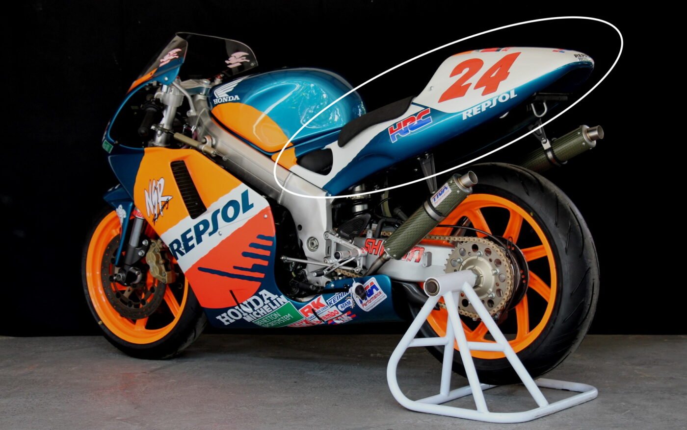 Kit, Seat Set, Carbon, (Street), MC21, MC28, NSR250V