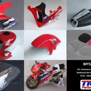 Kit, Endurance, GRP, Complete Bodywork Set with Tank Covers, NC35, Painted (RR) 1994