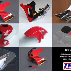 Kit, Endurance, GRP, Complete Bodywork Set with Tank Covers, NC35, Painted (RT) 1996