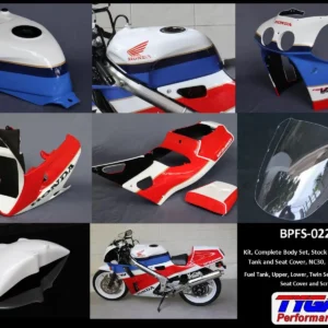 Kit, Complete Body Set, Stock Shape, with Fuel Tank and Seat Cover, NC30, Painted Type 1
