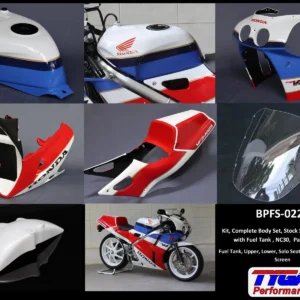 Kit, Complete Body Set, Stock Shape, Solo Seat, with Fuel Tank, NC30, Painted Type 1