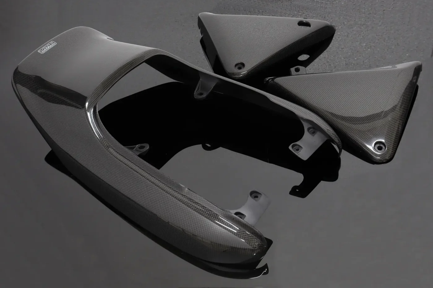 Carbon Set, Side Covers and Seat Cowling, CB400 Super Four (1992-1996)
