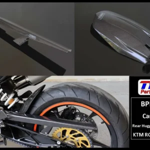 Carbon Set,  Rear Hugger and Chain Guard, KTM RC125/200/390