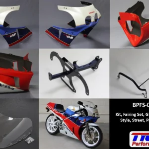 Kit, Fairing Set, GRP, NC30, RC30 Style, Street, Painted RC30