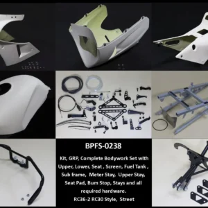 Bodywork Set 1, GRP, RC36-2 RC30 JDM Style, Street
