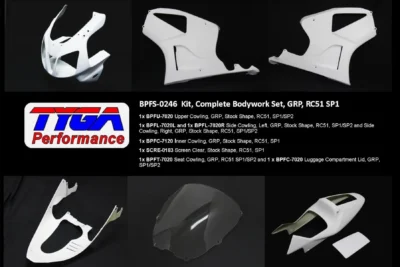 Kit, Complete Bodywork Set, GRP, RC51 SP1
