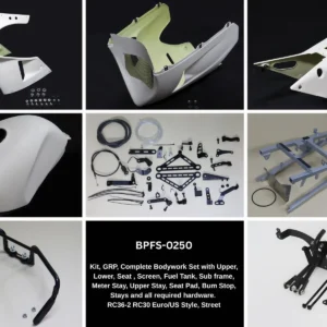 Bodywork Set 3, GRP, RC36-2 RC30 Euro/US Style, Street