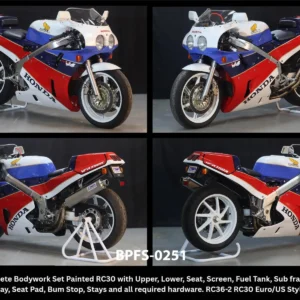 Bodywork Set 3, GRP, Painted RC30, RC36-2 RC30 Euro/US Style, Street